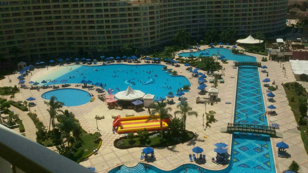 Porto Sokna With Sea View Pyramids Apartments Family Only Ain Sukhna Esterno foto